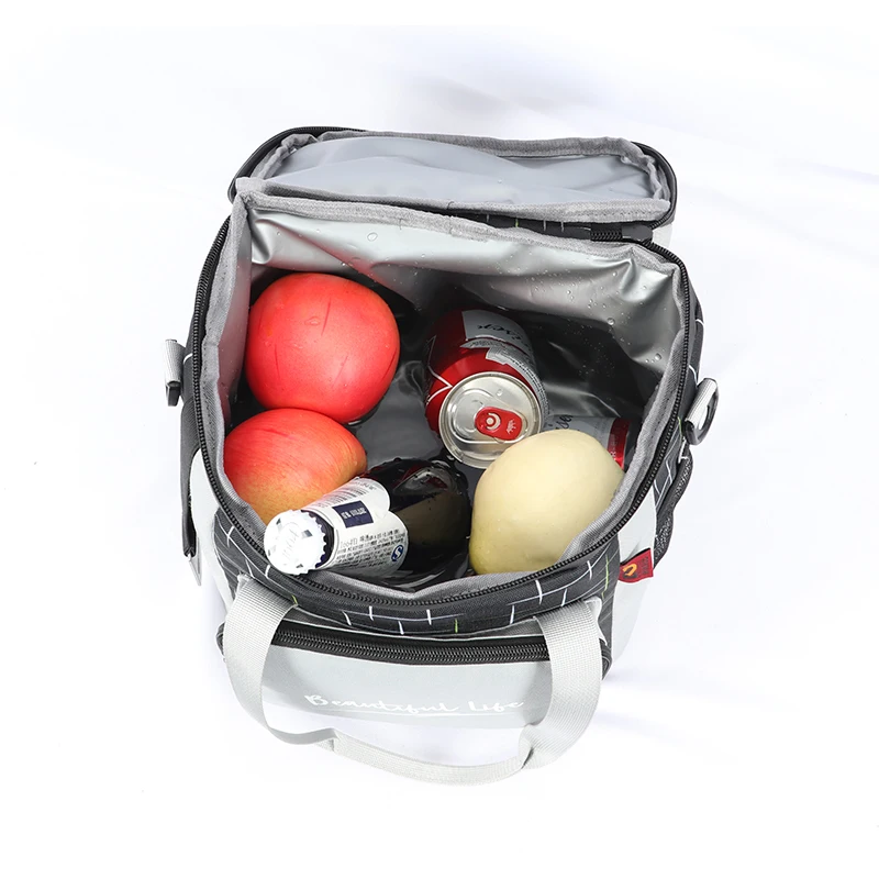 DENUONISS-bolsa enfriadora de leche para hombres y mujeres adultos, bolsa aislante de 16 latas, impermeable, portátil, para comida, Picnic, cerveza,
