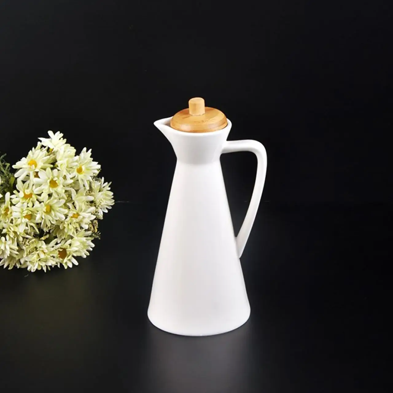 Small Size Pramit Porcelain Oil Vinegar Bottle