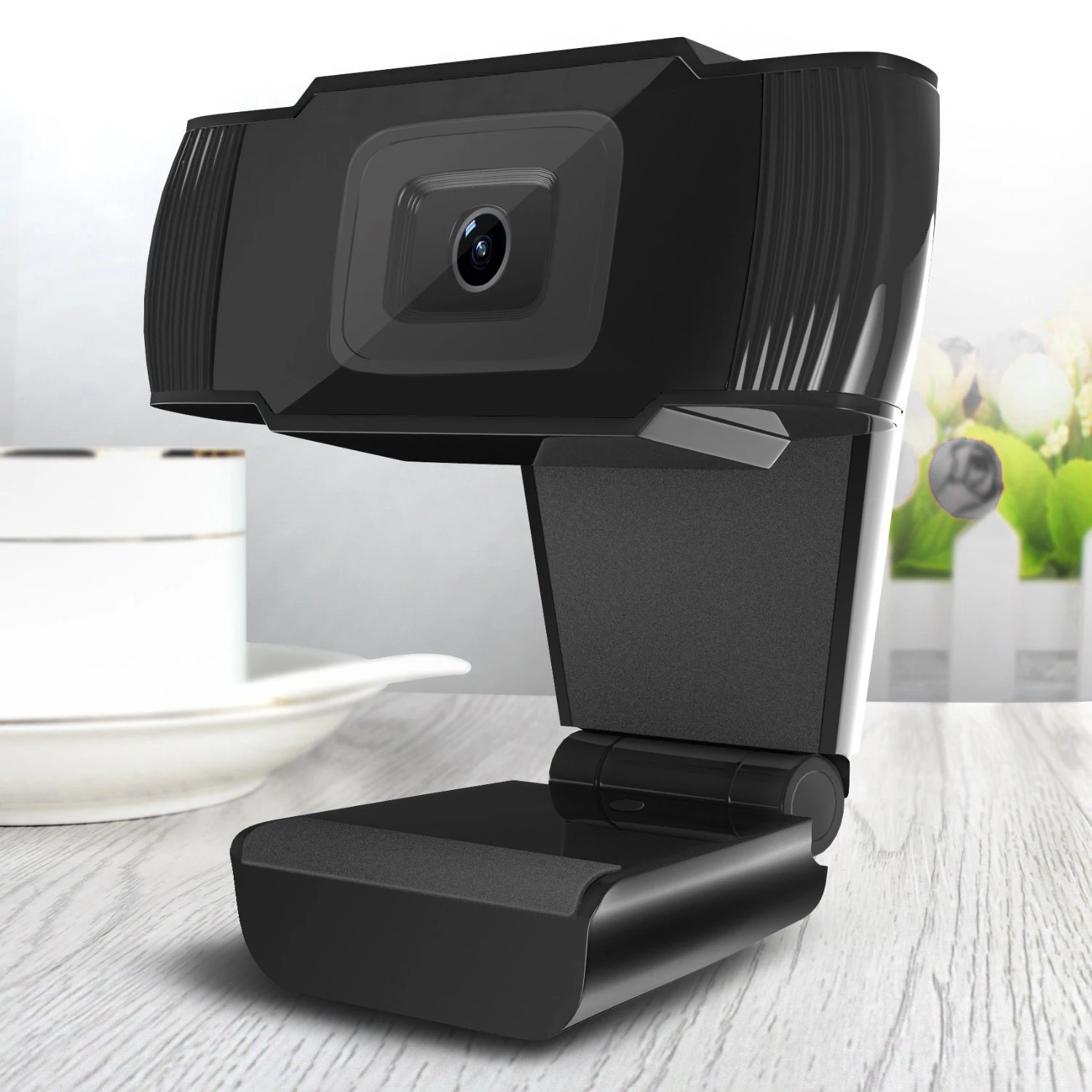 

480p HD Webcam with Mic Rotatable PC Desktop Web Camera Mini Computer Web Camera Video Recording Work Computer Peripherals