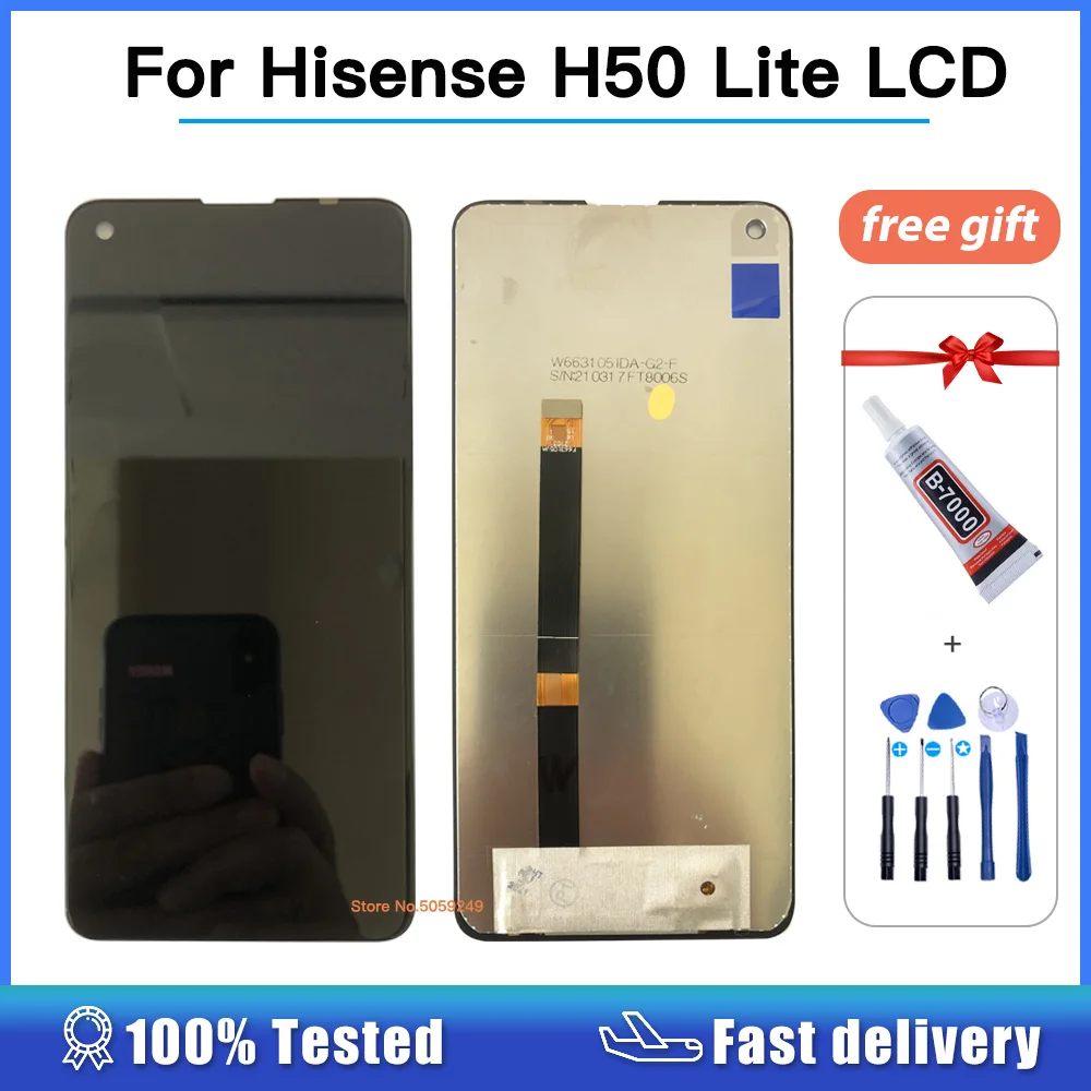 

High qaulity for Hisense H50 Lite LCD Display and Touch Screen Digitizer Assembly Replacement lcd FOR Hisense H50Lite Tested