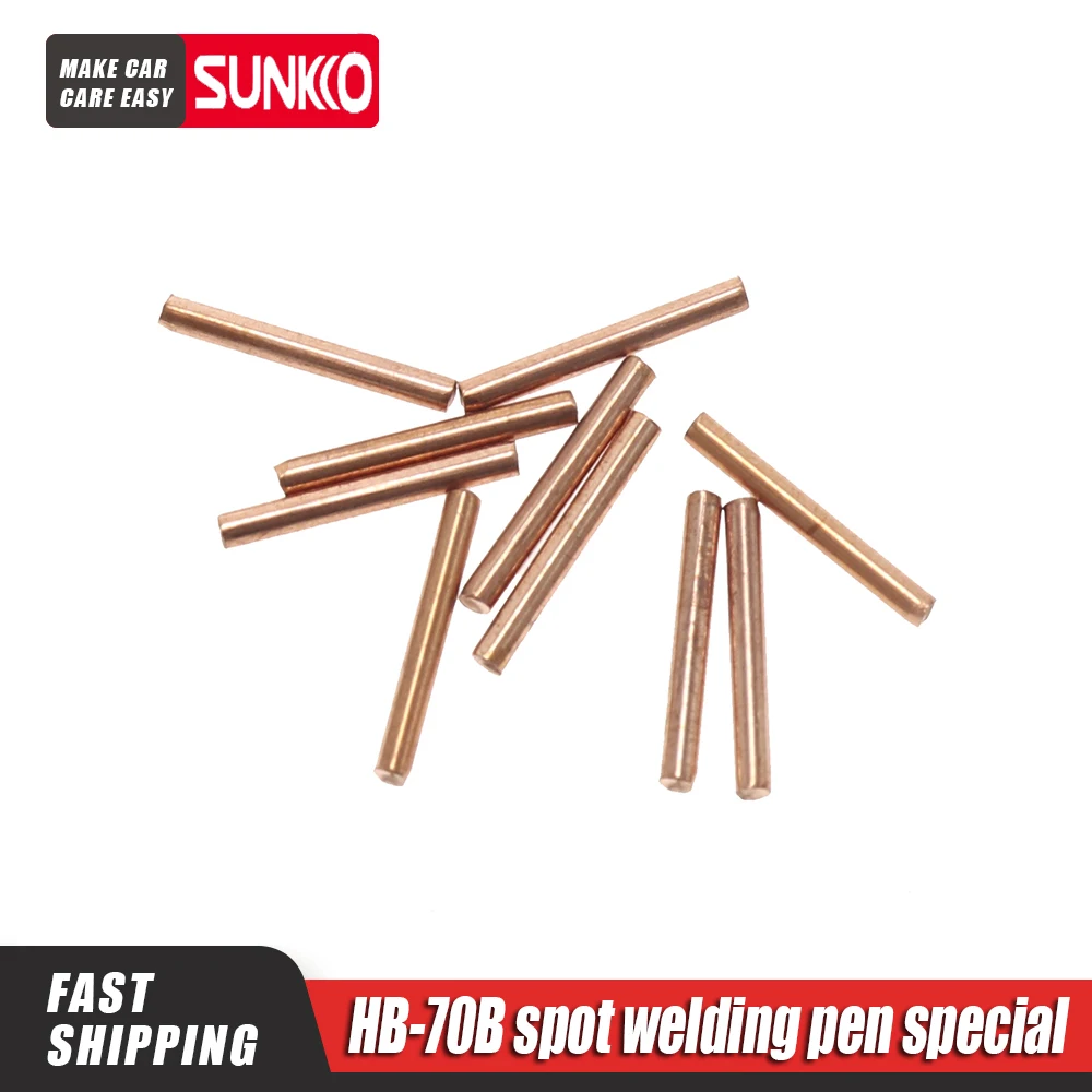 Sunkko Hb70b Solda Caneta Ponto de Solda Especial Alumina Cobre Diâmetro 1.5 mm 10 Peças