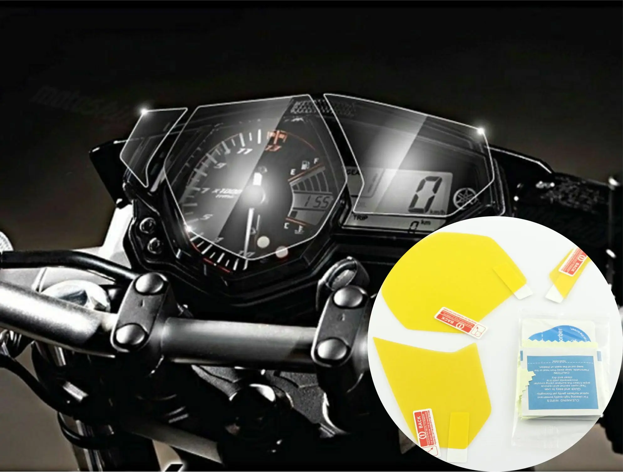 Cluster Scratch Protection Film Screen Protector for Yamaha R3 MT-03 R25