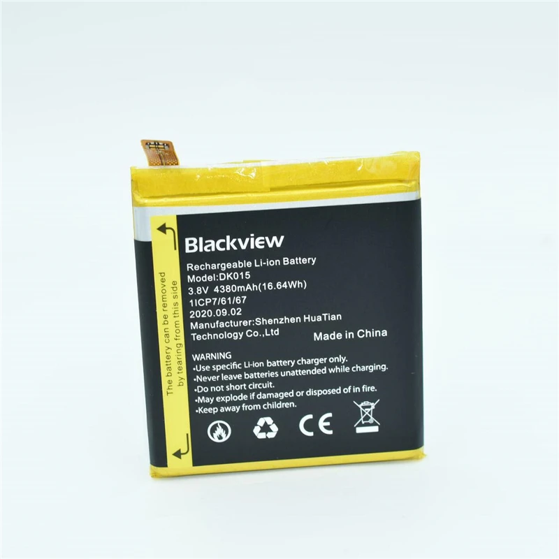 In Stock NEW High Quality for Blackview BV9900 battery 4380mAh for Blackview DK015 battery + Tracking Number