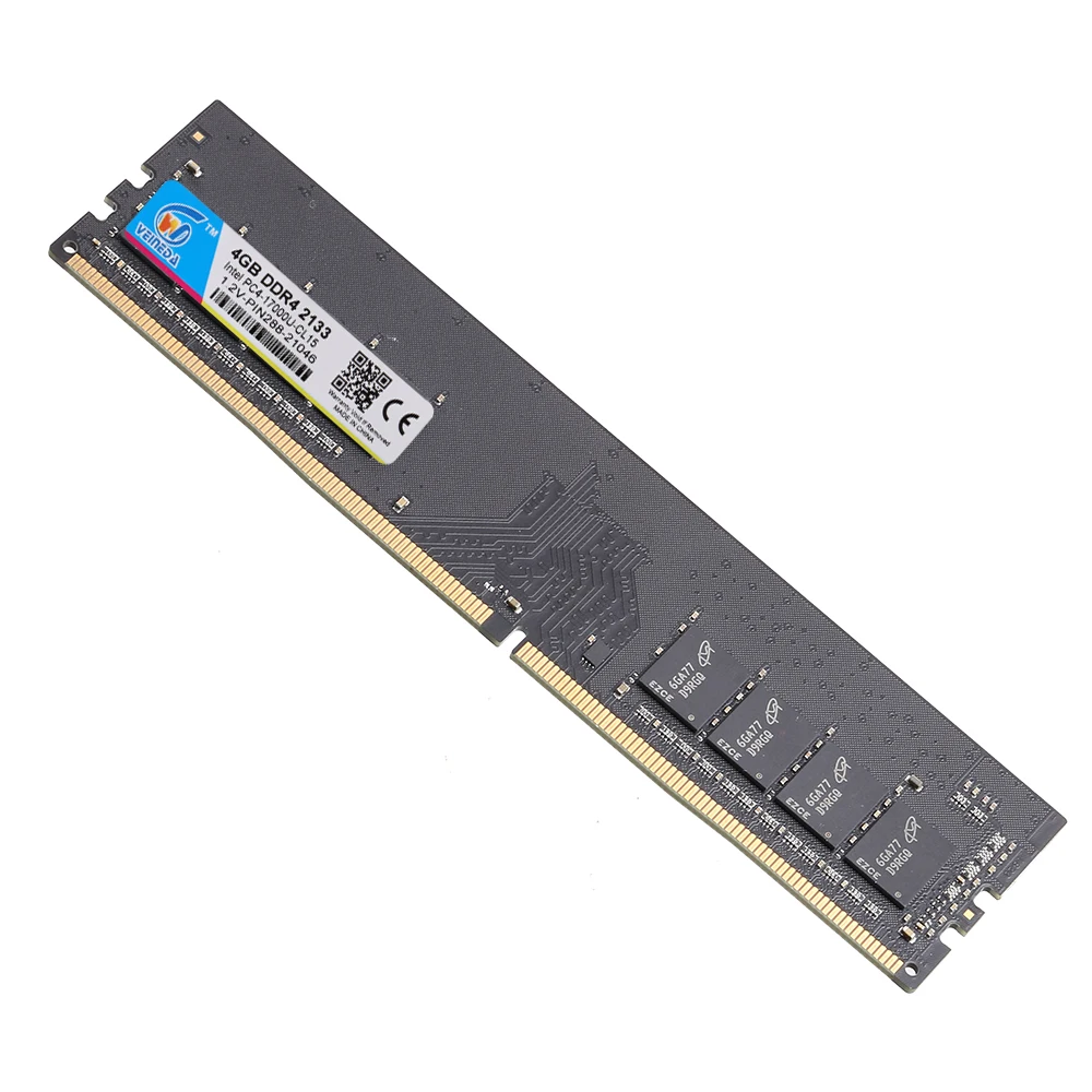 Memória ddr 4 pc4 2133 2400 2666mhz desktop ddr4 placa-mãe memoria 288-pin veineda ddr4 8 gb computador pc ram 4gb 8 gb 4g 8g