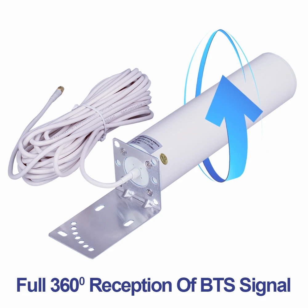 LTE  4G Antenna 12dbi 3GAntenna Repeater External Antenna 4g Outdoor Antenna SMA male  10m Female for huawei modem router