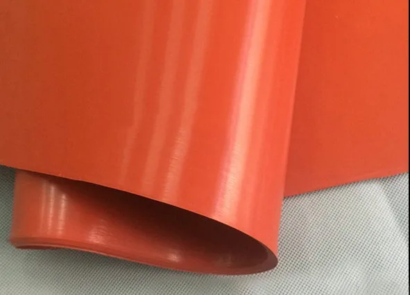 1.5mm / 2mm / 3mm Red / Black Silicone Rubber Sheet 500X500mm Black Silicone Matt Sheet Heat Resistance Foil