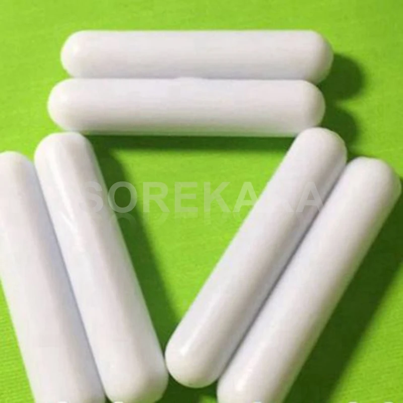 C Type Stirrer Bar Length 5/7/9/10/12/15/20/25/30/35/40/45/50/60/70mm PTFE Coated Magnetic Lab Stirring Tool