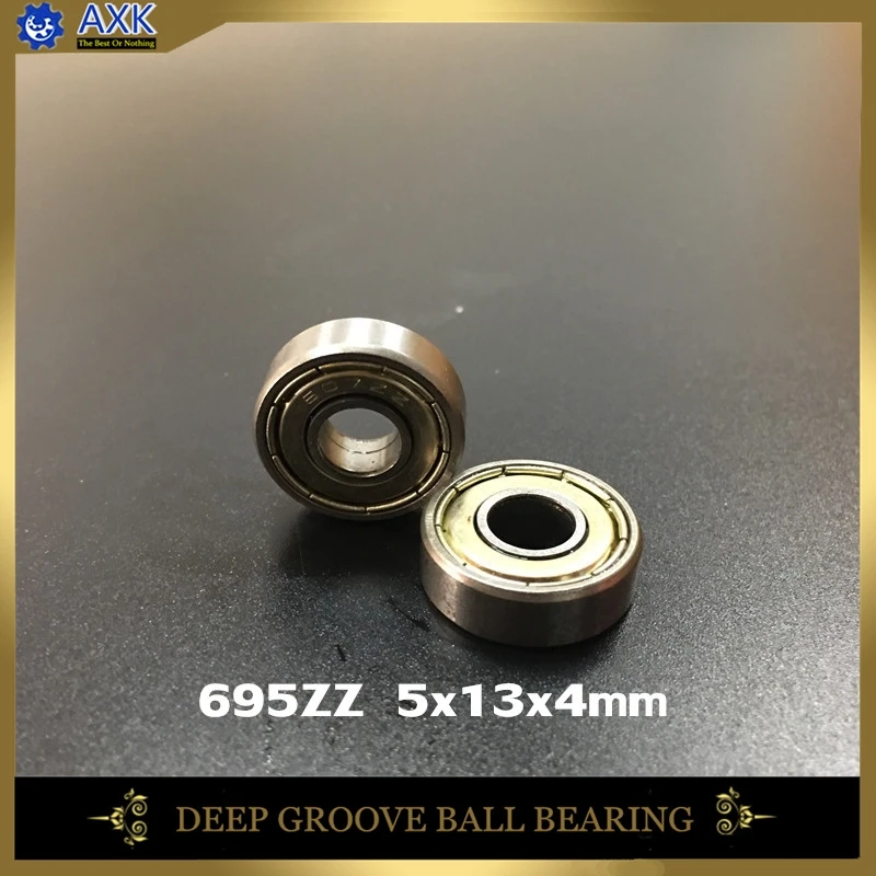 

695ZZ Bearing ABEC-5 10PCS 5x13x4 MM Miniature 695Z Ball Bearings 619/5ZZ EMQ 695 Z3 V3 Quality