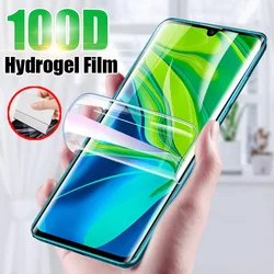 Film For Xiaomi Mi Note 10 Lite Screen Protector Full Cover nano New Hydrogel Film With Tools Not Glass No bubbles