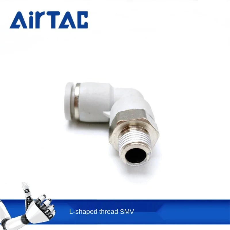 Conector neumático Airtac Original, APL4-M5, APL4-01, PL4M5, PL401, PL402