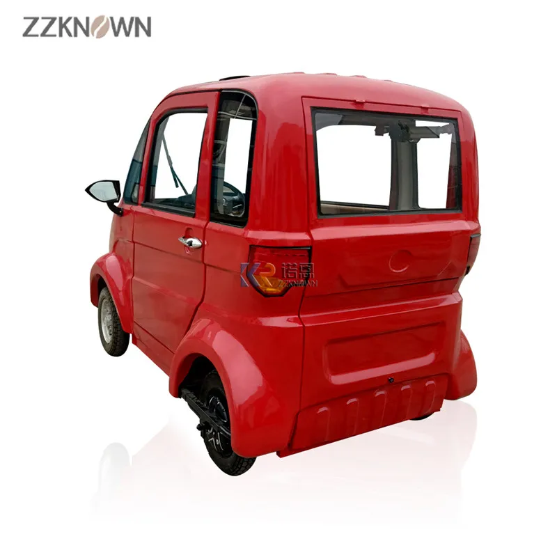 Adult Electric Motorcycle Tricycle Three Wheels Passenger Vehicles Europe Tuk Tuk Car With Battery