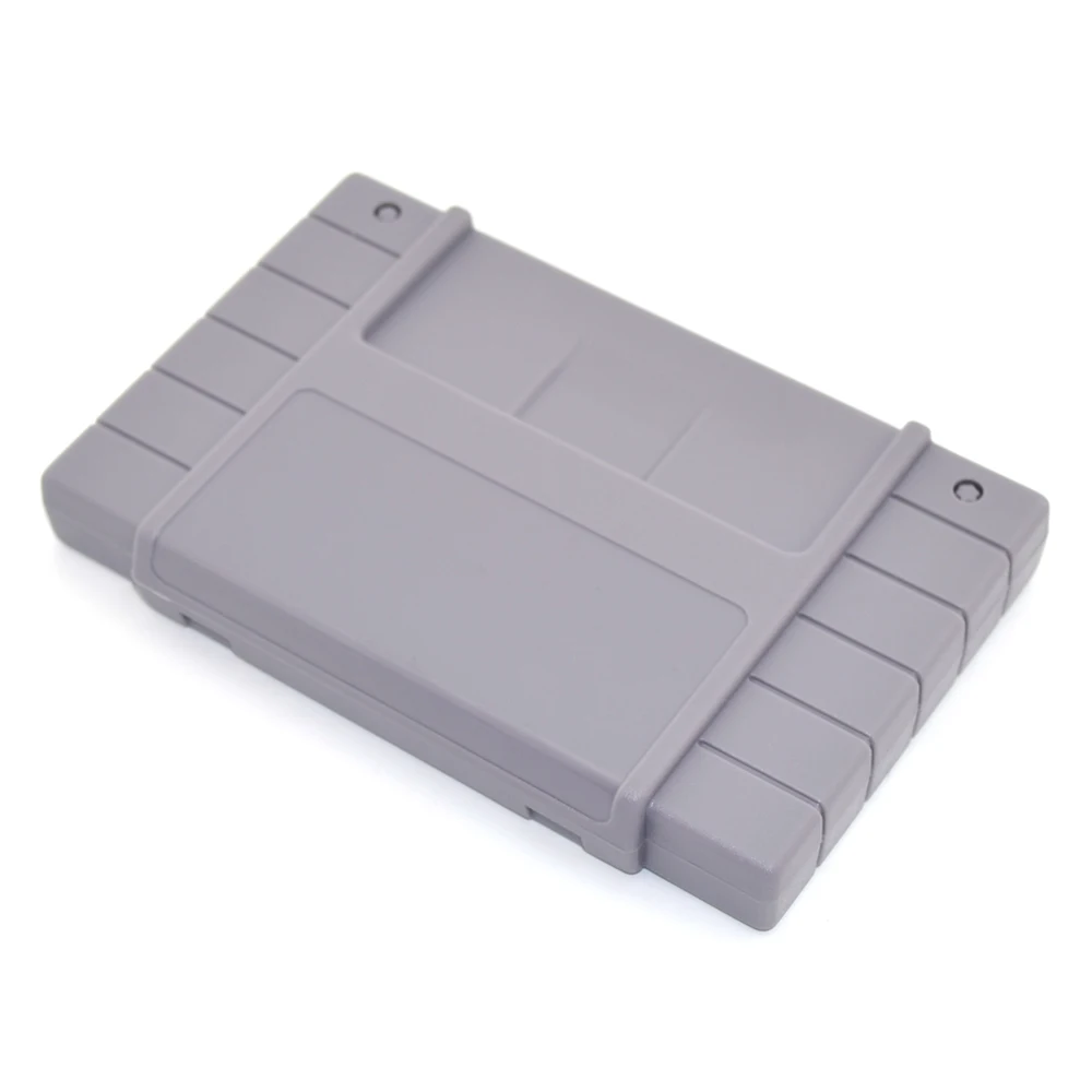 10 pcs a lot Game Cartridge Plastic Shell Replacement for S-N-E-S with back sticker US Version