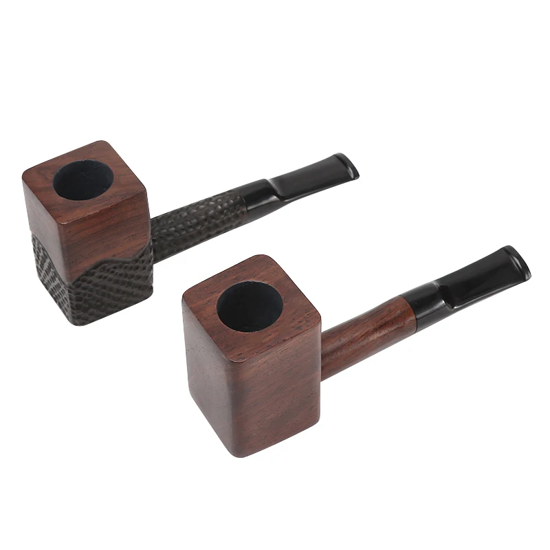 

New Tobacco Smoking Pipe Smooth 9mm Filter Special Rectangle Portable Pipe Accessories For Smoker