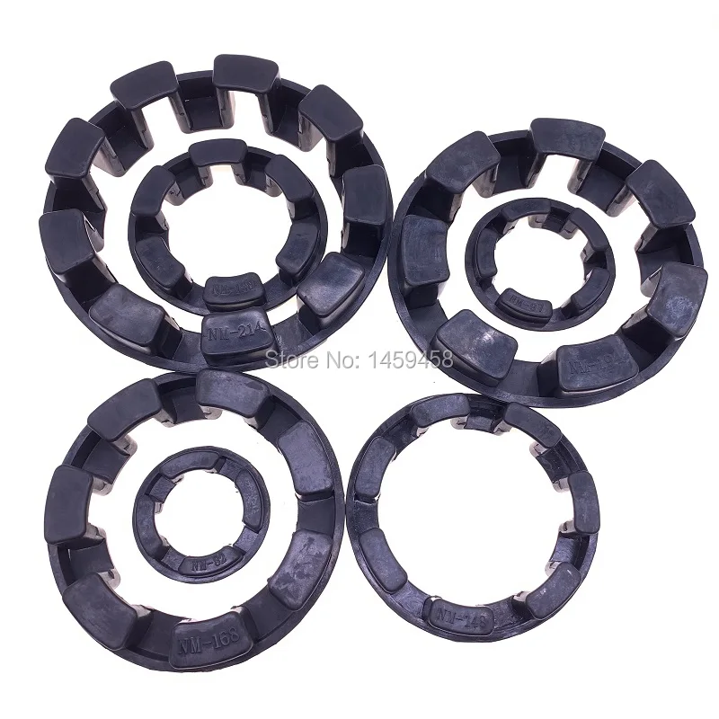 4pcs/lot NM128/ NM148/ NM168/ NM194/ NM214 black rubber buffer element for C-King water pump