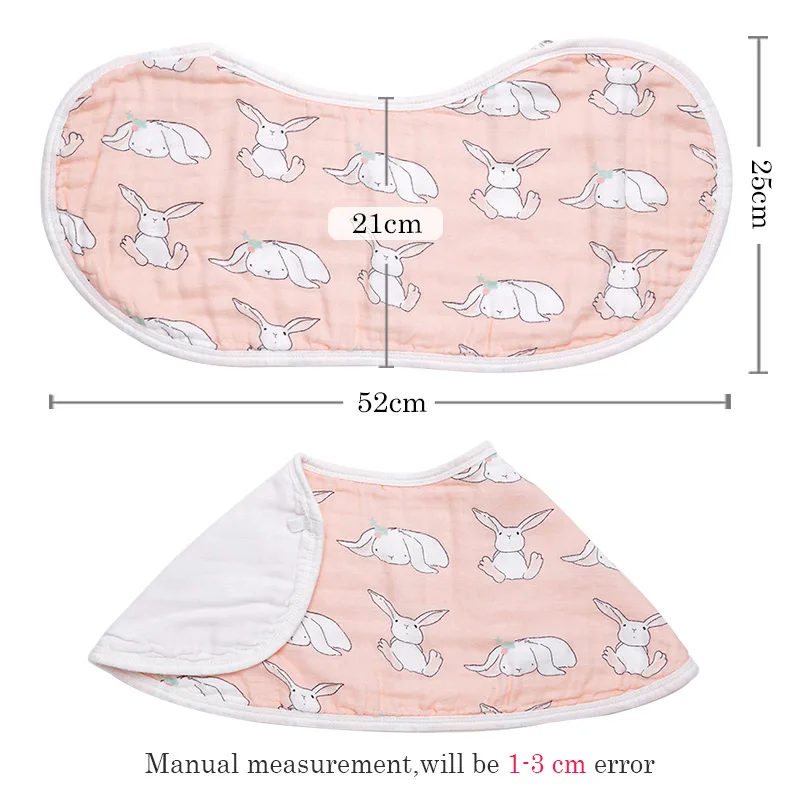 Baby Bibs Feeding Solid Food Comfortable Saliva Towel Newborn Cartoon Aprons Baby Bibs Fashionable Different Styles Burp Cloth