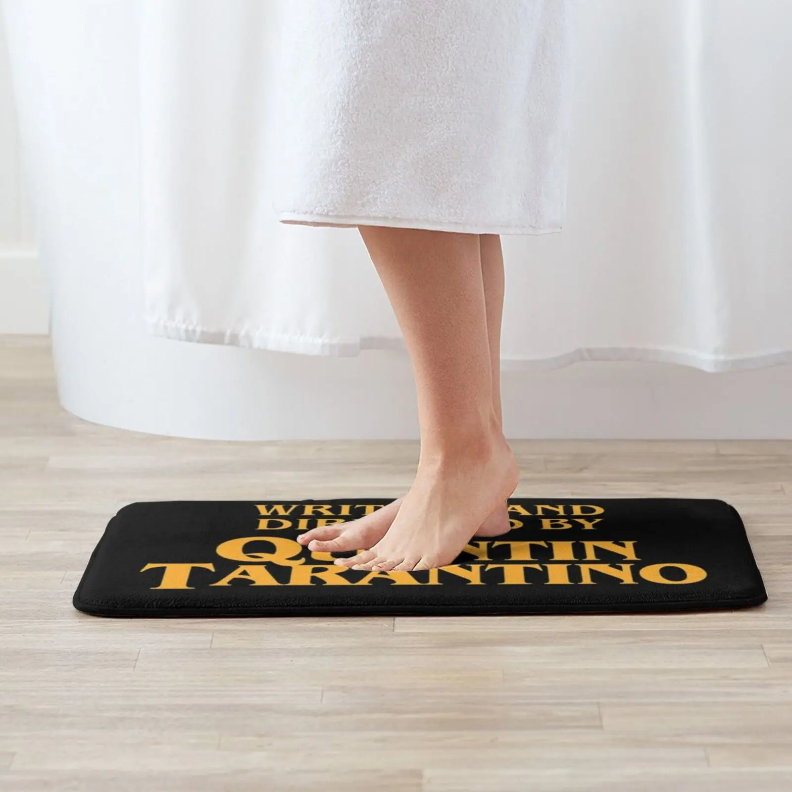 Tarantino Entrance Door Mat Bath Mat Rug Directedbyquentitntarantino Quentin Tarantino Director Django Killbill2 Jackiebrown Tv