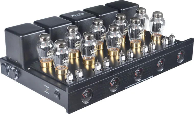 70W*5 Meixing Mingda MC-5S 5.0 KT90 Tube AV Power Amplifier HIFI EXQUIS Home Cinema Push Pull Lamp Amplifier