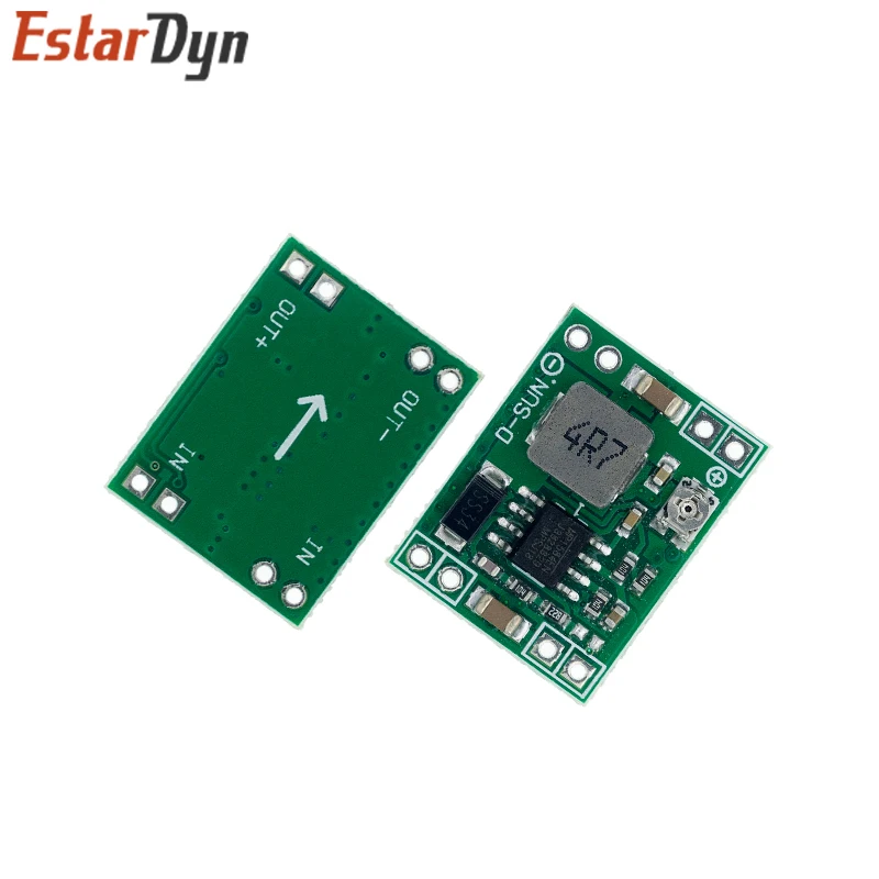 MP1584EN 3A Ultra-Small Size DC-DC Step Down Supply Module Adjustable Power Step-down descending output module 24V 12V 9V 5V 3V