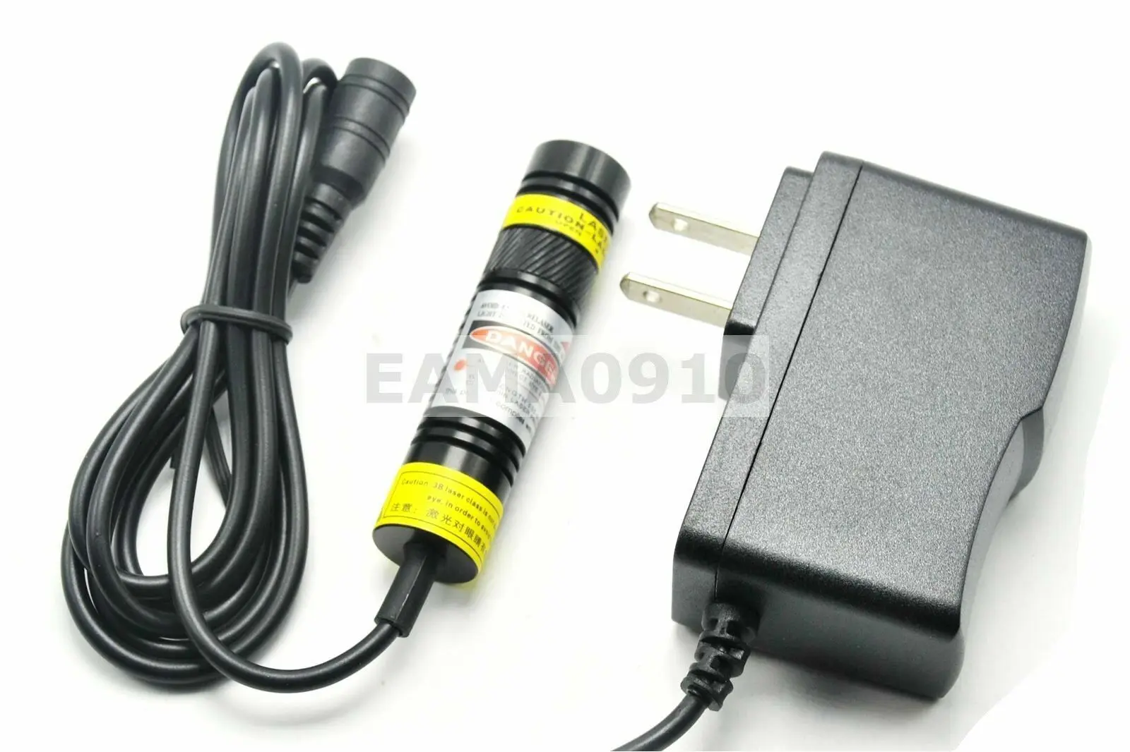 Focusable 405nm 200mW 16*68mm Blue/violet Dot Laser Module Diode w/ 5V Adapter - Image 2