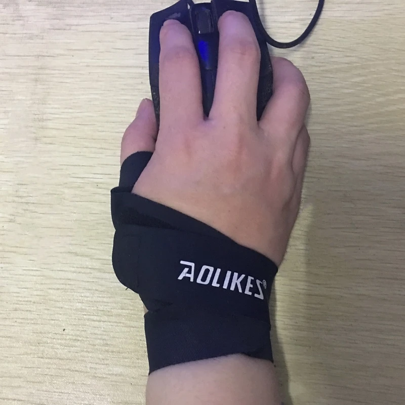 1Pcs Wrist Finger Tendon Sheath Protector Strap For Using Phone Mouse Arthritis Sport Training Thumb Joint Injury Sprain Support