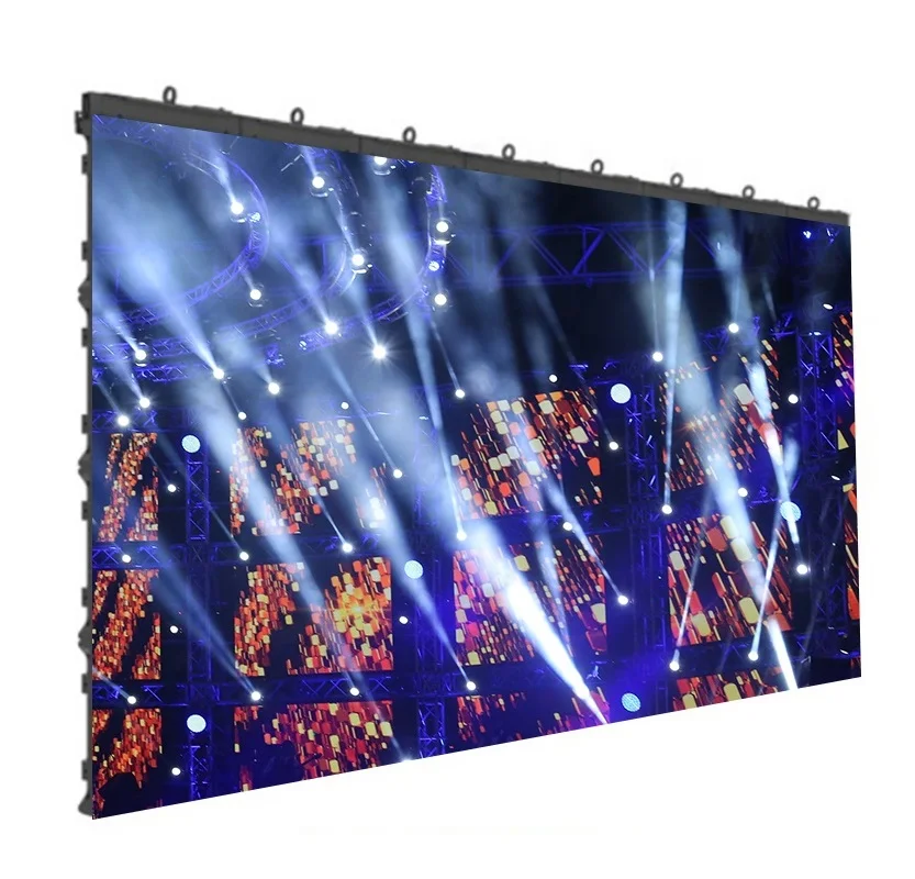 Écran d\'affichage LED DJ pour scène intérieure, affichage matriciel, location de mur, panneau LED d\'intérieur, P2.976