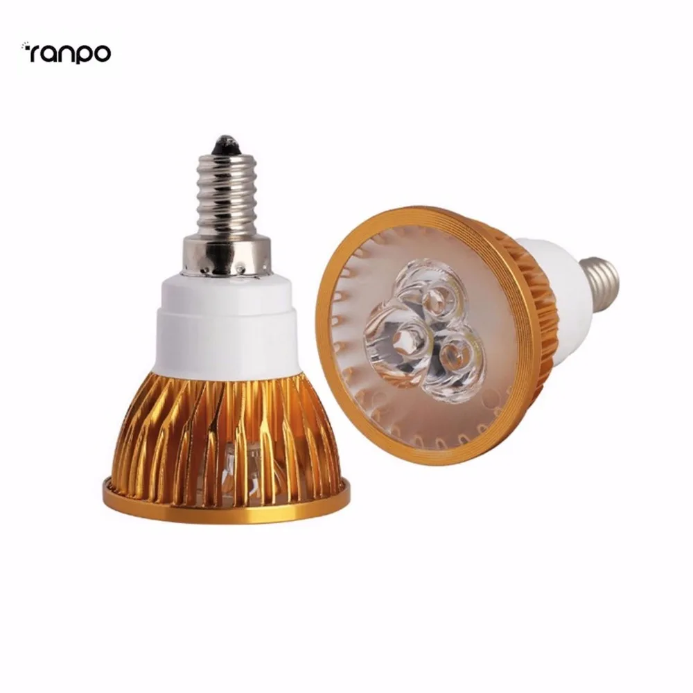 Dimmable B22 B15 LED Spotlight Gold Bulbs 220V LED COB Spot Light Bulbs 9W 12W 15W Chandelier For Home