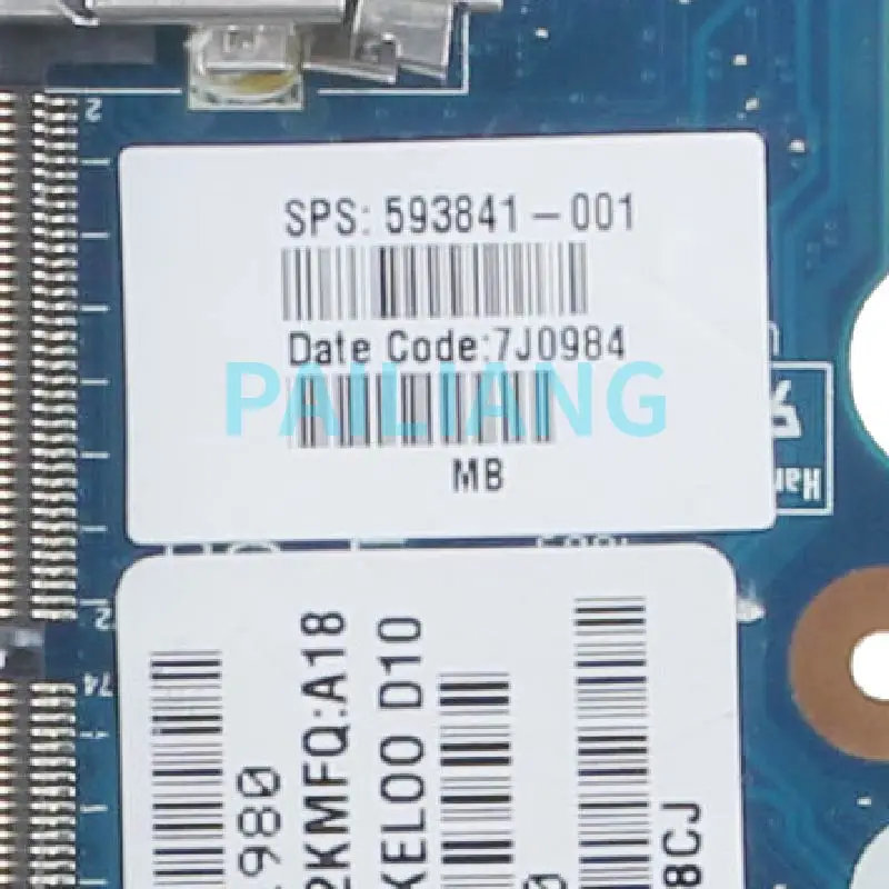 Imagem -05 - Pailiang Placa-mãe do Portátil para hp Probook 6440b 6540b Mainboard La4891p 593841001 Hm57 216-0749001 Ddr3 Tesed