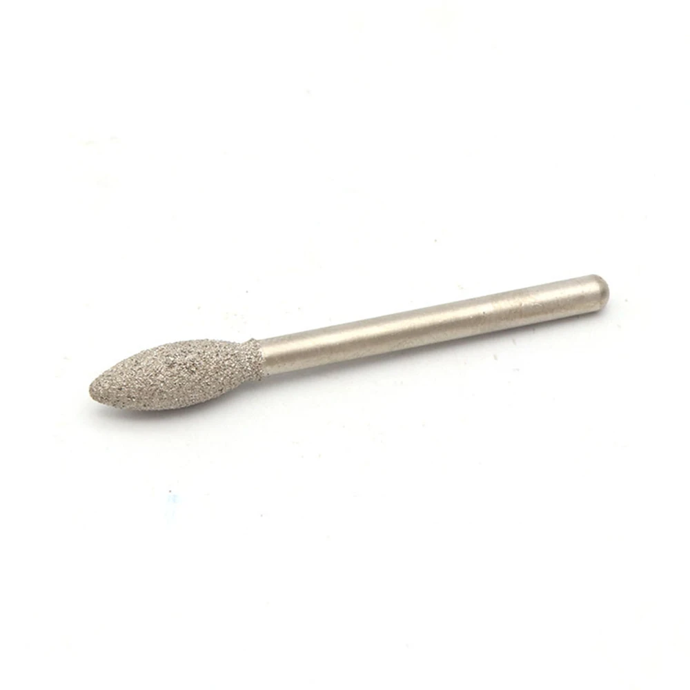 3/4/5/6 мм пайки Алмазный шлифование заусениц биты 1/8 ''хвостовик для Dremel гравировка 1/5/10 шт