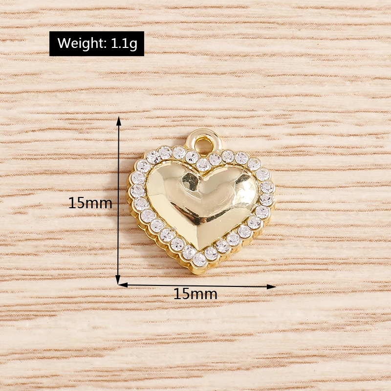 5 Stück 12 x 13 mm niedliche Perlen-Bowknot-Charms für Schmuckherstellung, Damenmode, Tropfen-Ohrringe, Anhänger, Halsketten, DIY-Armband, Basteln, Geschenk – Detail 17