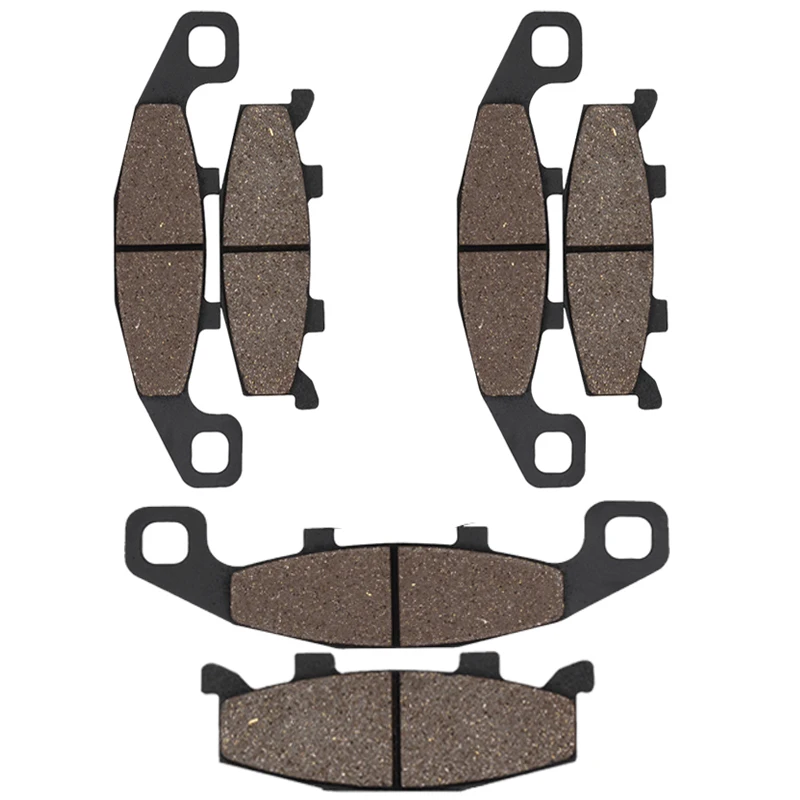 Motorcycle Front and Rear Brake Pads for KAWASAKI GPX 600 GPX600R ZX600 1988-1996 GPX 750 GPX750 ZX750 1987 1988 1989