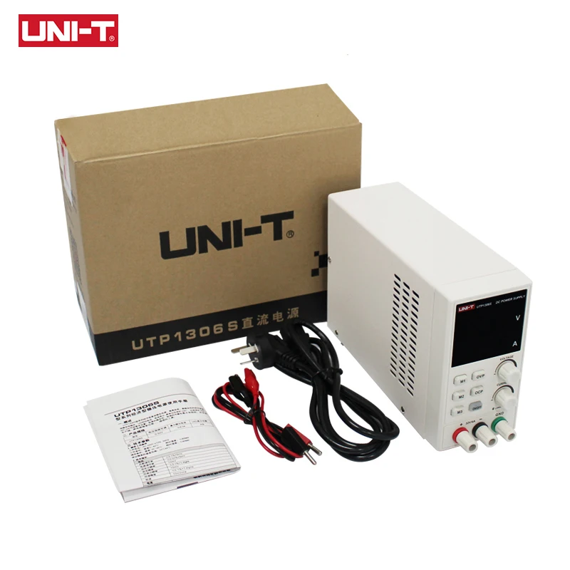 UNI-T UTP1306S Regulated Switch DC Power Supply Adjustable 32V 6A Single Channel 4Bits 220V Input OVP Mobile Phone Repair