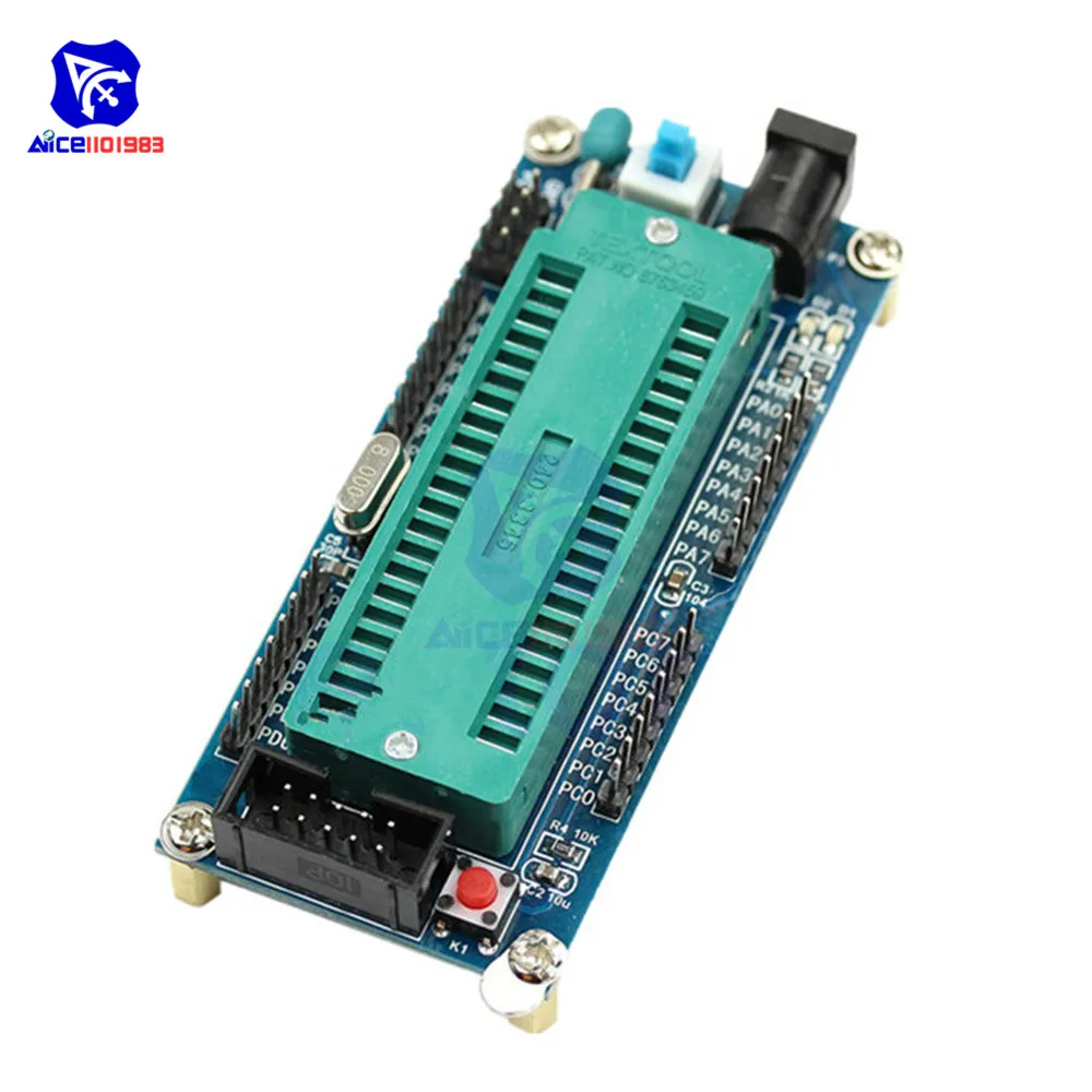 Diymore ATMEGA16 ATMEGA32 ISP I/O Mini System Modul USBASP USBISP AVR Programmer USB ATMEGA8 ATMEGA128 ATtiny/KÖNNEN /PWM/w Kabel