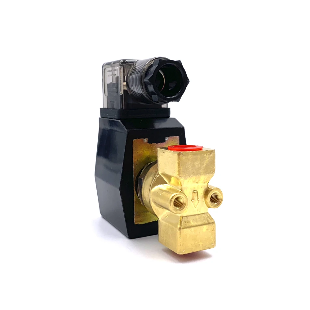 brass solenoid valve normally closed 1/8