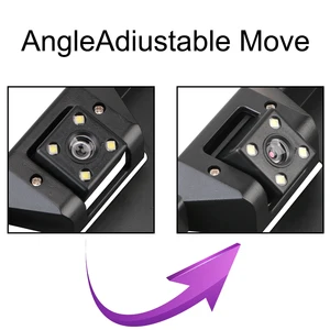 Die Rückfahrkamera des Europäischen Autos, 4, 8 LED, Europäische, Vereinigte Königreichsregistrierung, 2,4 g Parksensor, Reverse Vedio -Empfänger, PDC Systems Set, 12V 10 Hauptverkaufsauto -Drehkamera - №3