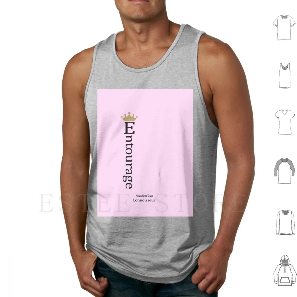 Entourage Tank Tops Vest Backwoods White Owls Cigar Blunt Entourage Duches Dutch Weed Bud Loud Pot Leaf Roll Joint