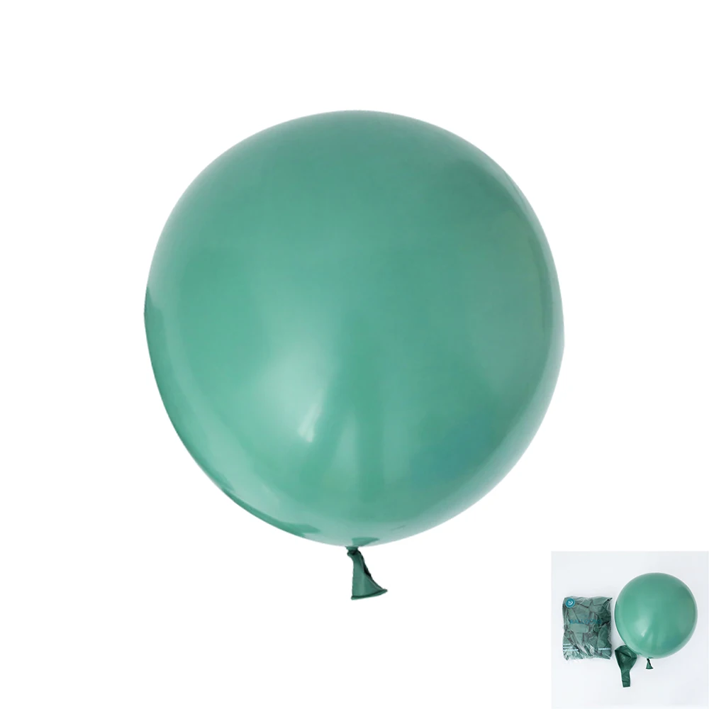 5 Chiếc 24Inch Tròn Retro Màu Cao Su Bóng Hồng Retro Xanh Dương Vàng Chanh Lớn Heli Bóng Cho Tiệc Cưới globos