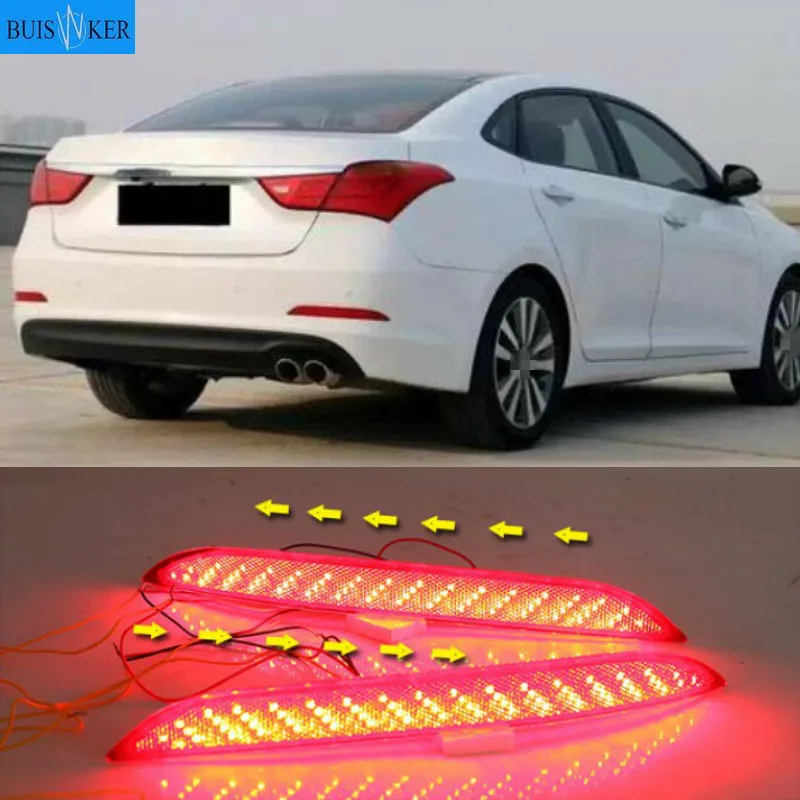 

Rear Lamp Stop Brake Light LED Tail Trunk Strip Light For Hyundai MISTRA 2014-2016