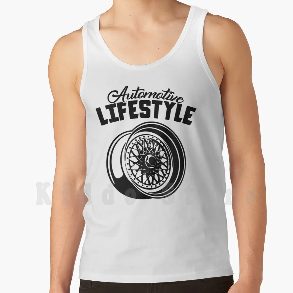 Automotive Lifestyle Bbs Wheel Tank Tops Vest 100% Cotton Bbs Rs Bbs Rs Bbs Rs Enthusiast Bbs Rs Tuning Bbs Rs Lover