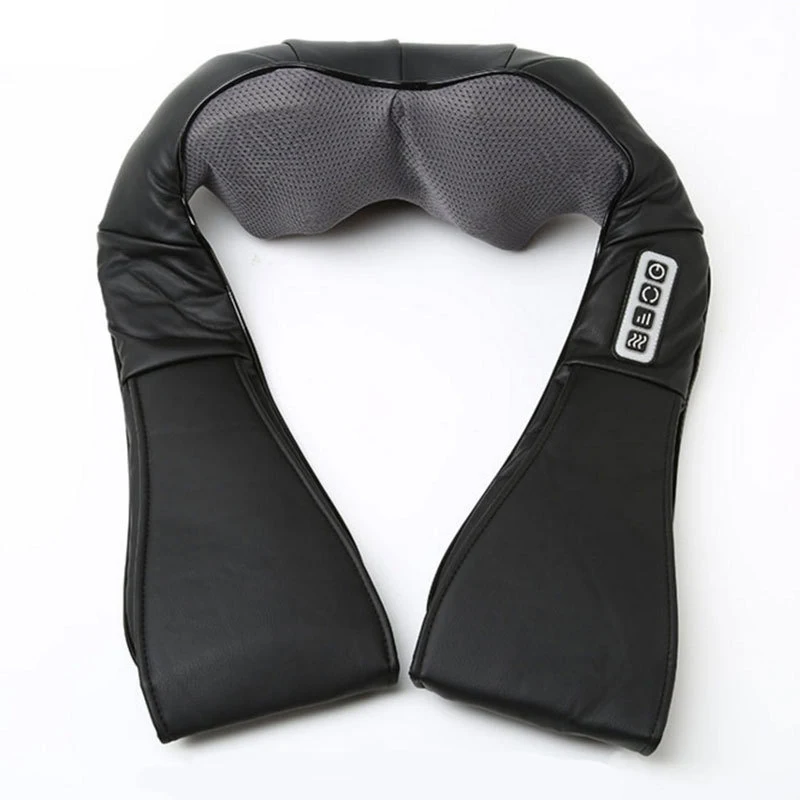 220V/12V kneading massage shawl, waist back cervical spine car home dual-purpose heating massager