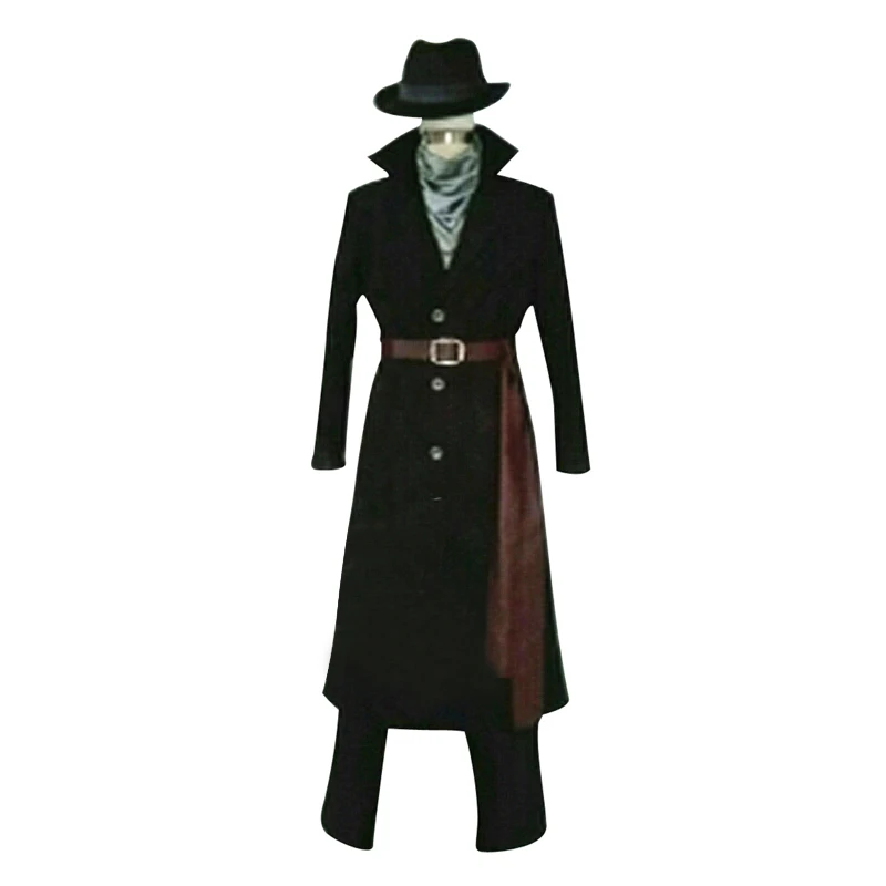 

Detective Conan: The Raven Chaser Black Organization Executive Agents Jin Kurosawa Gin Uniform Outfit Anime Cosplay Costume A018