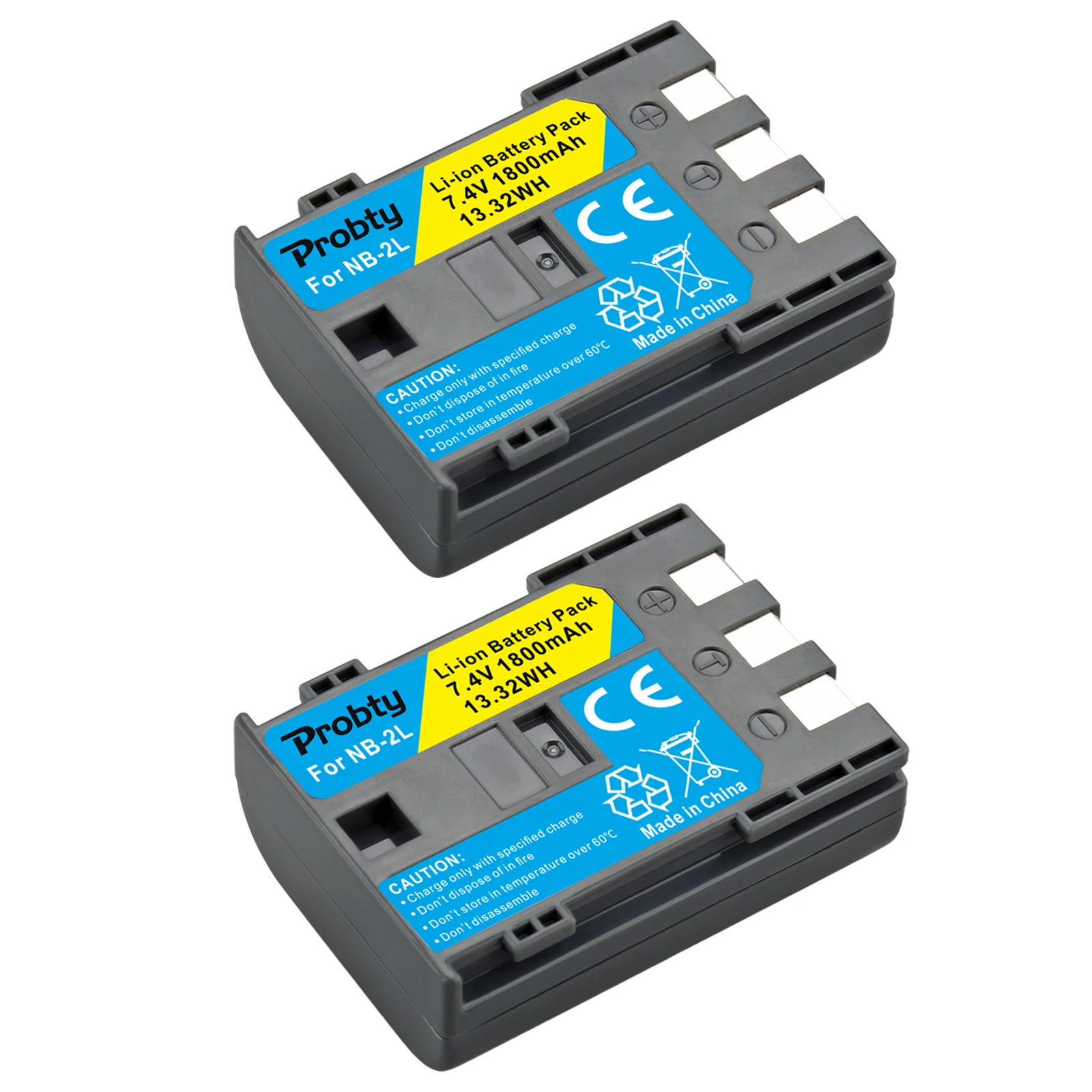 3ชิ้น NB-2LH 2L S70แบตเตอรี่แบบชาร์จไฟได้ NB-2L สำหรับ Canon PowerShot G7 G9 S30 S40 S45 S50 S60 S80 DC420 HF R10 HF R100