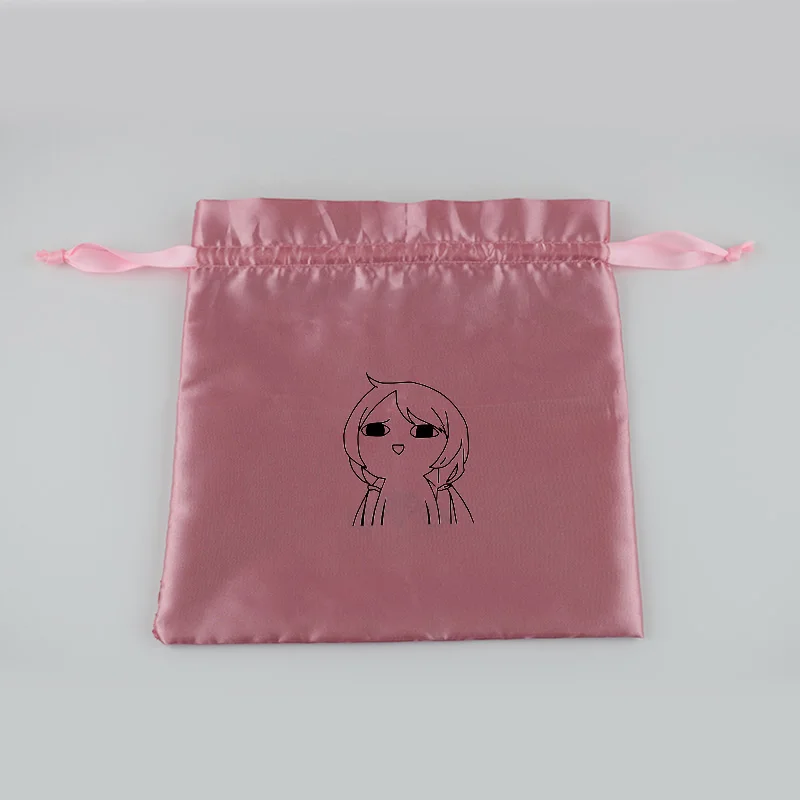 8*10cm satin drawstring bag small jewelry bags wholesale satin laundry bag  for jewelry gift storage and packaging