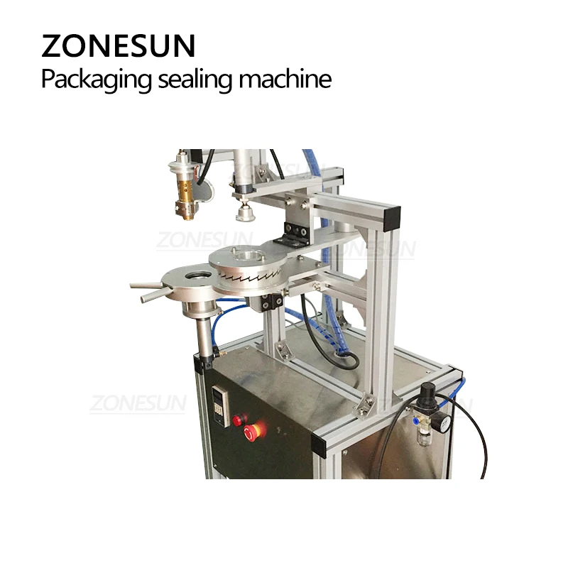 ZONESUN ZS-PK920 Semi-automatic Cleaning Block Packaging and Sealing Machine Blue Bubble Pleated Wrapping Machine