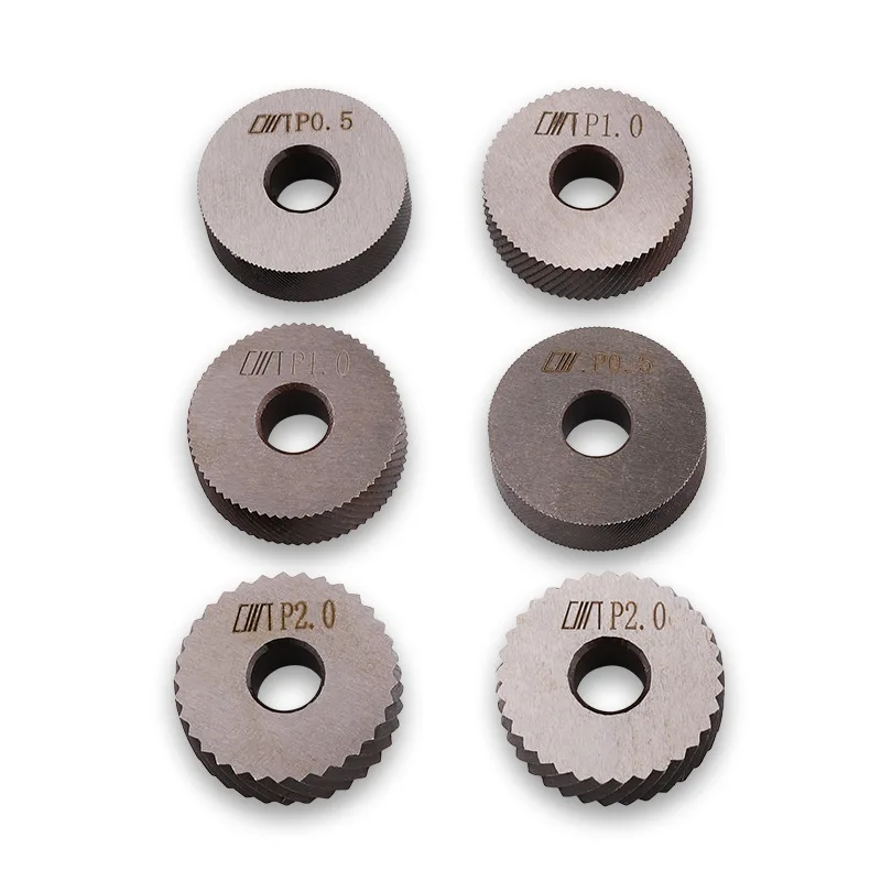 Imagem -03 - Dupla Roda Knurling Tool Kit Linear Pitch Knurl Grupo Aço Lathe Cutter Pcs 0.5 mm mm mm