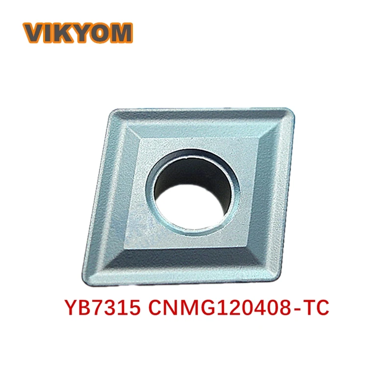 Lathe Tools Carbide Blade CNMG120408-TC YB7315 Carbide Inserts Cutting Tool CNC Turning Tool For Cast Iron