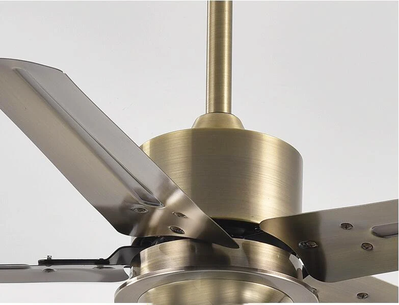 Потолочный вентилятор постоянного тока 52 дюйма, бесщеточный мотор низкого напряжения 12-24 В, бесшумный для беседки, порше, патио, веранды, балкона, комнаты для загара, гаража