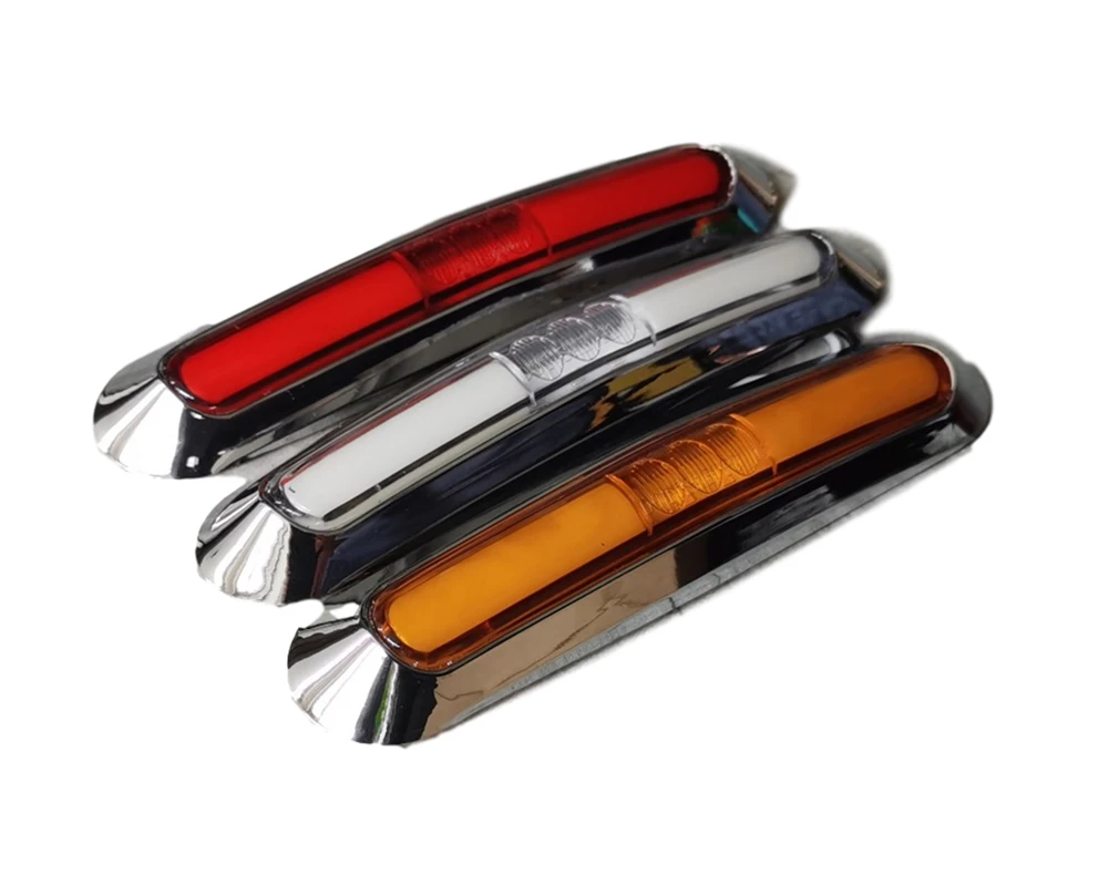 4x Truck led light Guide Side Marker lights Clearance tail Lamp 12V 24V external lights Car Trailer Rear Lights caravan  lamp image 3