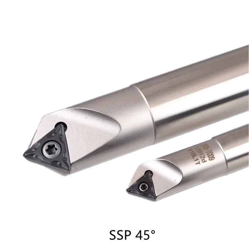 

SSP45 Chamfer Bar Insert TCMT0902 Handle Alloy Cnc Hardened Aseismic Rod Machine Inserts Tool milling