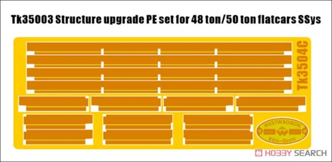 T-Model TK35003 1/35 For 48/50ton heavyduty flatbed truck frame upgrade kit SSys