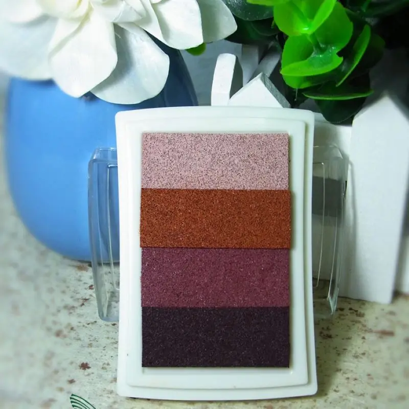 DIY 指絵画描画おもちゃ赤ちゃん面白いグラデーション落書き色描画クラフトインクパッドスタンプ描画おもちゃ子供のため